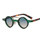 C5 Green Frame Leopard Print