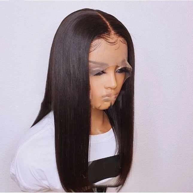 Women's Front Lace Wig Medium Long Straight Hair - 𝓢𝓱𝓸𝓹𝓵𝓮𝓬𝔂