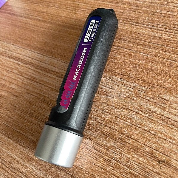Fluorescent Powder Detection UV Charging Violet Flashlight