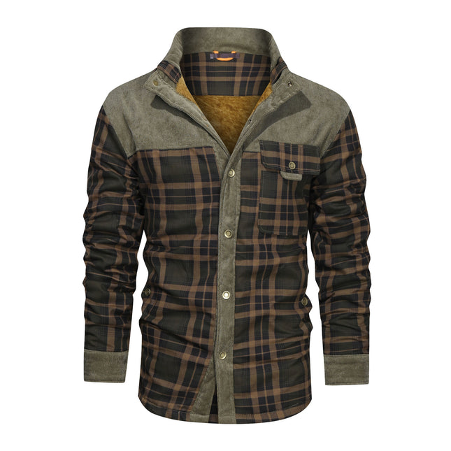 Men's Wool Thick Coat Jacket - 𝓢𝓱𝓸𝓹𝓵𝓮𝓬𝔂