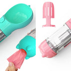 Blue 2pcs pink