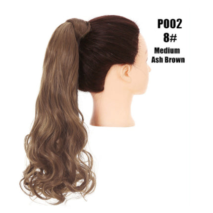 European And American Style Wig Fluffy Natural Ponytail - 𝓢𝓱𝓸𝓹𝓵𝓮𝓬𝔂
