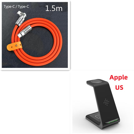 3 In 1 Fast Charging Station Wireless Charger Stand Wireless Quick Charge Dock For Phone Holder - 𝓢𝓱𝓸𝓹𝓵𝓮𝓬𝔂