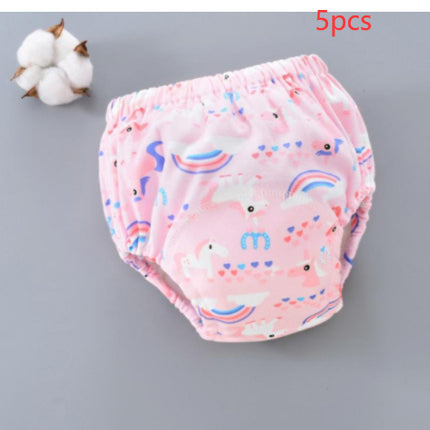 Baby Training Pants Washable 6-layer Gauze Diaper Cover - 𝓢𝓱𝓸𝓹𝓵𝓮𝓬𝔂