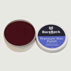 Bareback Footwear Premium Wax Polish- Available in 6 colours 75ml