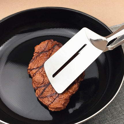Stainless Steel Barbecue Tong Fried Steak Shovel Fried Fish Shovel BBQ Bread Clamp Kitchen Bread Meat Clamp - 𝓢𝓱𝓸𝓹𝓵𝓮𝓬𝔂