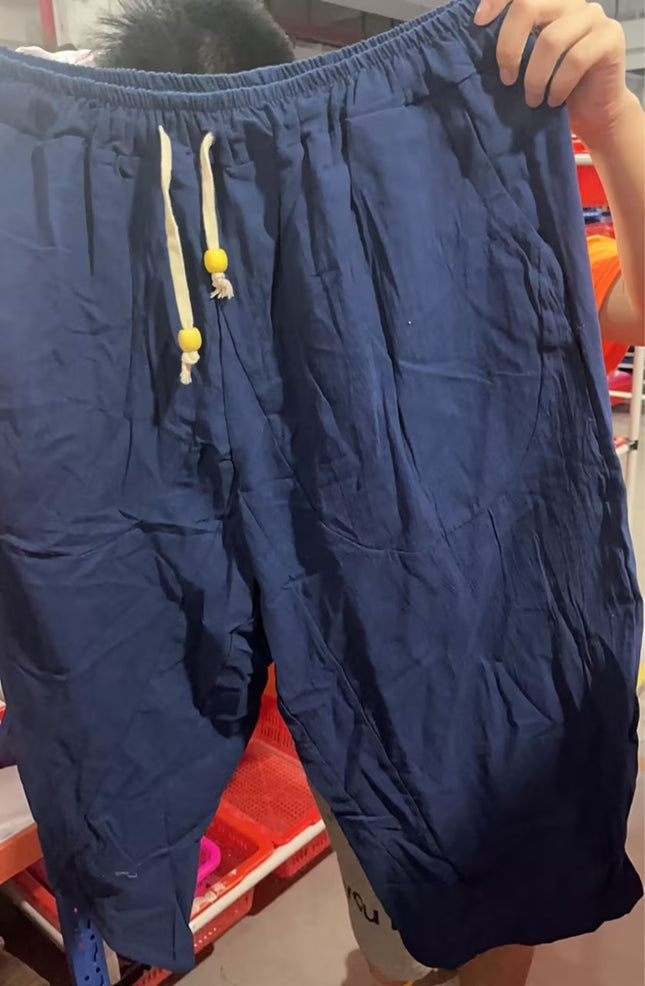 Chinese Style Cotton And Harem Pants - 𝓢𝓱𝓸𝓹𝓵𝓮𝓬𝔂