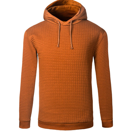 Men's Jacquard Sweater Long-sleeved Hoodie Warm Color Hooded Sweatshirt Jacket - 𝓢𝓱𝓸𝓹𝓵𝓮𝓬𝔂