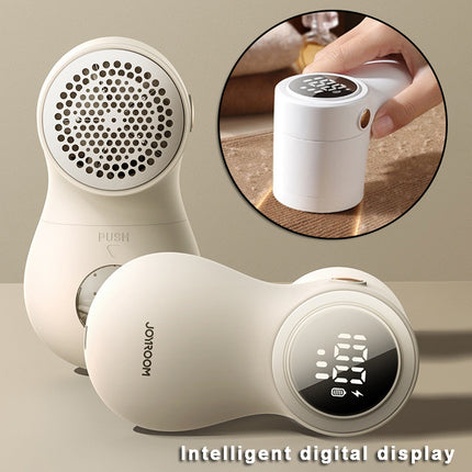 New Lint Remover Electric Hairball Trimmer Smart LED Digital Display Fabric USB Charging Portable Professional Fast Household - 𝓢𝓱𝓸𝓹𝓵𝓮𝓬𝔂