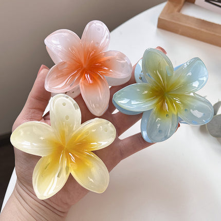 High Sense Plumeria Rubra Seaside Holiday Barrettes - 𝓢𝓱𝓸𝓹𝓵𝓮𝓬𝔂