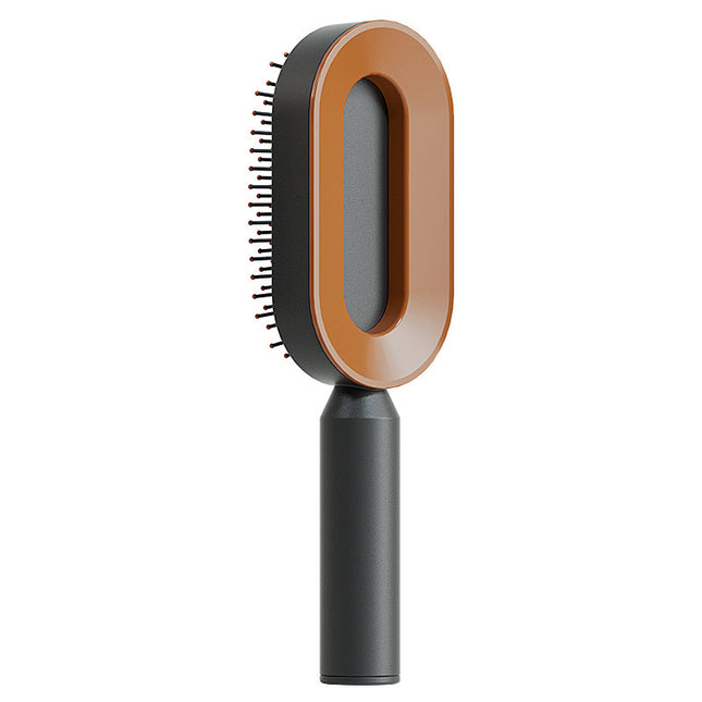 Self Cleaning Hair Brush For Women One-key Cleaning Hair Loss Airbag Massage Scalp Comb Anti-Static Hairbrush - 𝓢𝓱𝓸𝓹𝓵𝓮𝓬𝔂