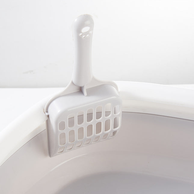 Pet Toilet Cat Litter Box with Scoop High Quality Anti-Splash Dog Plastic Toilet - 𝓢𝓱𝓸𝓹𝓵𝓮𝓬𝔂
