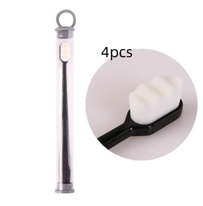Ultra-fine Toothbrush Super Soft Bristle Deep Cleaning Brush Portable For Oral Care Tools Teeth Care Oral Cleaning Travel - 𝓢𝓱𝓸𝓹𝓵𝓮𝓬𝔂