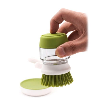 Dishwashing And Pot Washing Brush With Liquid Soap For Tableware - 𝓢𝓱𝓸𝓹𝓵𝓮𝓬𝔂