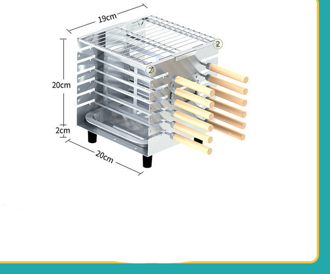 Indoor BBQ Heating Furnace Commercial Smokeless - 𝓢𝓱𝓸𝓹𝓵𝓮𝓬𝔂