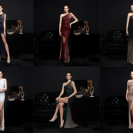 Party Evening Dress Sexy Long Section Was Thin Toast Bride - 𝓢𝓱𝓸𝓹𝓵𝓮𝓬𝔂