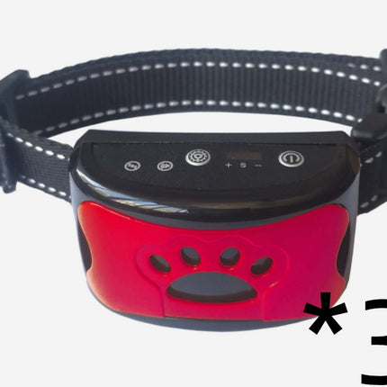Dog Training Collar Waterproof Electric Pet Remote Control Rechargeable Dogs Trainer Bark Arrester With Shock Vibration Sound - 𝓢𝓱𝓸𝓹𝓵𝓮𝓬𝔂