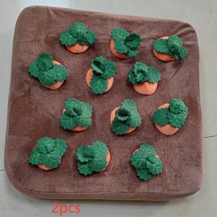 Pet Dog Toys Carrot Plush Toy Vegetable Chew Toy For Dogs Snuffle Mat For Dogs Cats Durable Chew Puppy Toy Dogs Accessories - 𝓢𝓱𝓸𝓹𝓵𝓮𝓬𝔂