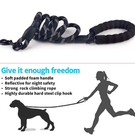 Small Medium Sized Pet Dog Luminous Leash Chain Puppies - 𝓢𝓱𝓸𝓹𝓵𝓮𝓬𝔂