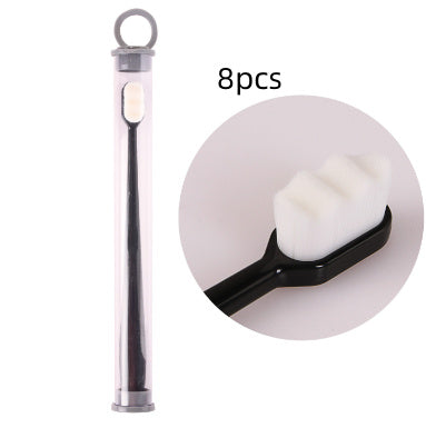 Ultra-fine Toothbrush Super Soft Bristle Deep Cleaning Brush Portable For Oral Care Tools Teeth Care Oral Cleaning Travel - 𝓢𝓱𝓸𝓹𝓵𝓮𝓬𝔂