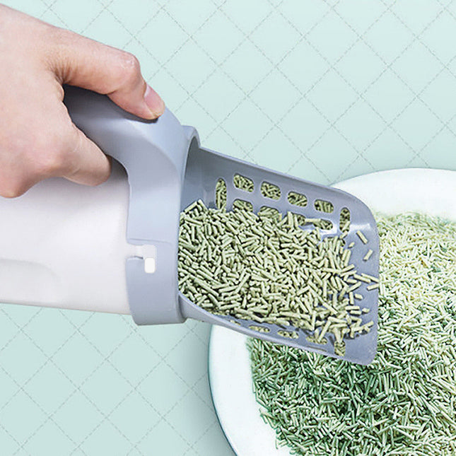 Plastic Cat Litter Scoop Pet Care Sand Waste Scooper Shovel Hollow Cleaning Tool - 𝓢𝓱𝓸𝓹𝓵𝓮𝓬𝔂