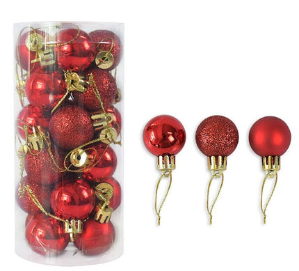Christmas Decoration Shiny Matte Christmas Ball - 𝓢𝓱𝓸𝓹𝓵𝓮𝓬𝔂