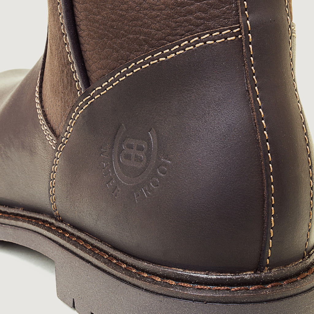 Quebec Waterproof Ankle Boots - Brown
