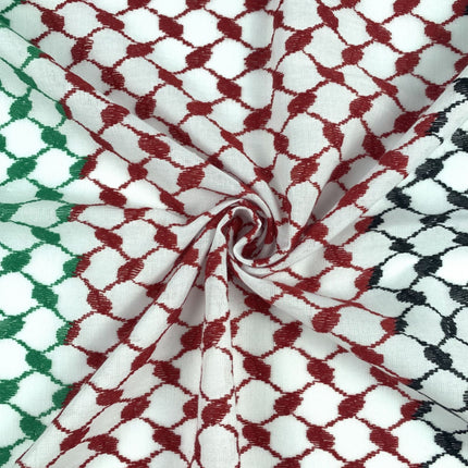 Keffiyeh Jacquard Square Scarf Men Dubai Middle East Muslim Saudi Arabia - 𝓢𝓱𝓸𝓹𝓵𝓮𝓬𝔂