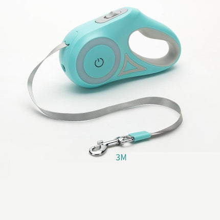 Dog Leash Retractable Leash And Dog Collar Spotlight Automatic Pet Dog Cat Traction Rope For Small Medium Dogs Pet Product - 𝓢𝓱𝓸𝓹𝓵𝓮𝓬𝔂