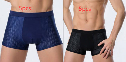 Ice silk men's underwear mesh boxer - 𝓢𝓱𝓸𝓹𝓵𝓮𝓬𝔂