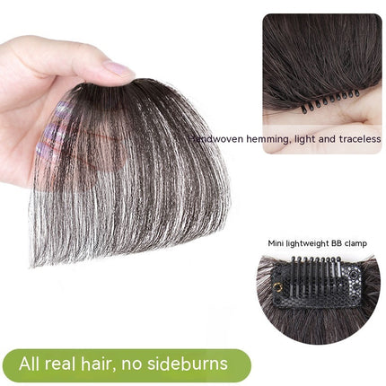 Fake Bangs, Natural Invisible Face Repair, Hand-Knitted Bangs - 𝓢𝓱𝓸𝓹𝓵𝓮𝓬𝔂