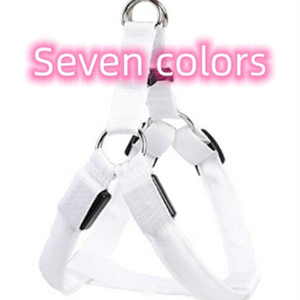 Pet Products LED Luminous Dog Chest Strap Large Dog Luminous Dog Leash - 𝓢𝓱𝓸𝓹𝓵𝓮𝓬𝔂