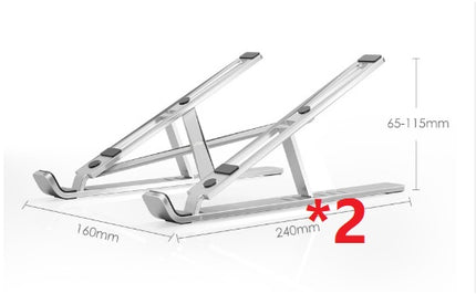 Laptop stand cooling portable adjustable stand - 𝓢𝓱𝓸𝓹𝓵𝓮𝓬𝔂
