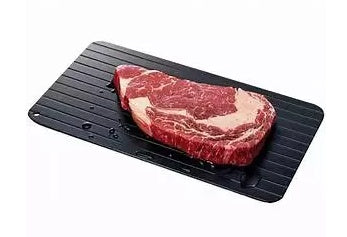 Fast Defrosting Tray Thaw  Kitchen Quick Aluminum Thaw Plate - 𝓢𝓱𝓸𝓹𝓵𝓮𝓬𝔂