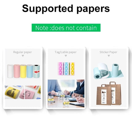 Mini Bliuetooth Wireless Thermal Printer Paper Sticker Label Printer - 𝓢𝓱𝓸𝓹𝓵𝓮𝓬𝔂
