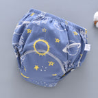 Blue starry sky