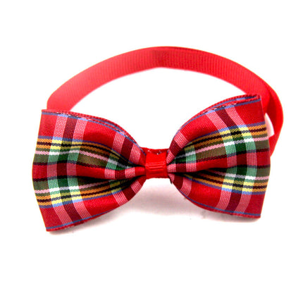 Plaid Pet Tie Cat Dog Scarf Accessories Pet Accessories - 𝓢𝓱𝓸𝓹𝓵𝓮𝓬𝔂