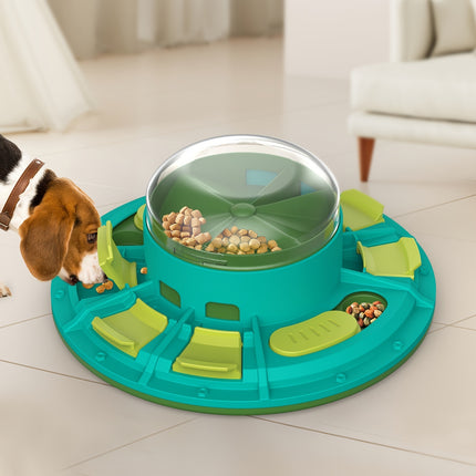 Interactive Dog Puzzle Toy For IQ Improvement And Slow Feeding Suitable For All Sizes Pets Nutritious Diet-Friendly Non-Electric Plastic Pets Game Pet Products - 𝓢𝓱𝓸𝓹𝓵𝓮𝓬𝔂