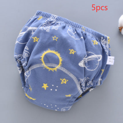 Baby Training Pants Washable 6-layer Gauze Diaper Cover - 𝓢𝓱𝓸𝓹𝓵𝓮𝓬𝔂