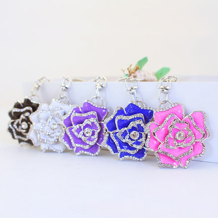 Flower Metal Pendant Key Chain - 𝓢𝓱𝓸𝓹𝓵𝓮𝓬𝔂