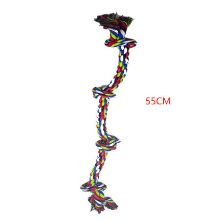 Heavy-Duty Rope Knot Dog Toys For Large Breeds Dental Health Chew And Interactive Tug Of War Play Pet Supplies - 𝓢𝓱𝓸𝓹𝓵𝓮𝓬𝔂