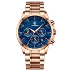 928 Rose Gold And Blue Surface