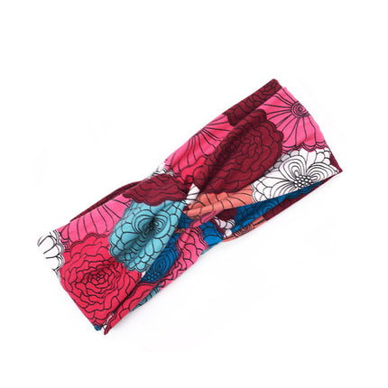 Floral cross hair band - 𝓢𝓱𝓸𝓹𝓵𝓮𝓬𝔂