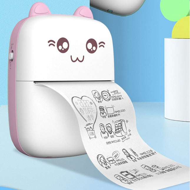 Mini Printer Portable Mini Bluetooth WiFi New Wrong Printer Mobile Phone Photo Title Note Hot Print Pocket Student Error Label Printer - 𝓢𝓱𝓸𝓹𝓵𝓮𝓬𝔂