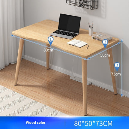 Computer Desk Solid Wood Leg Table Home Desk - 𝓢𝓱𝓸𝓹𝓵𝓮𝓬𝔂