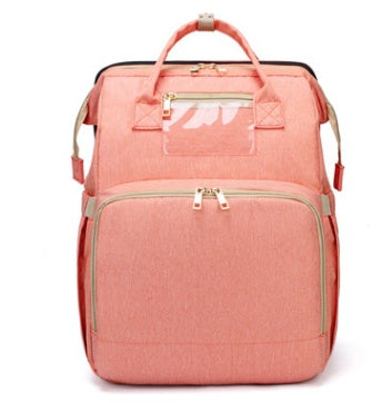 USB Charging Version Mommy Bed Backpack Folding Large Capacity Multi-function - 𝓢𝓱𝓸𝓹𝓵𝓮𝓬𝔂