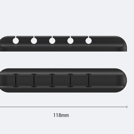 Silicone USB Cable Winder Desktop Cable Organizer Management Multipurpose Clips Cables Protector For Wired Headphones - 𝓢𝓱𝓸𝓹𝓵𝓮𝓬𝔂
