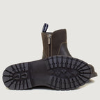 Quebec Waterproof Zip Up Ankle Boots - Brown