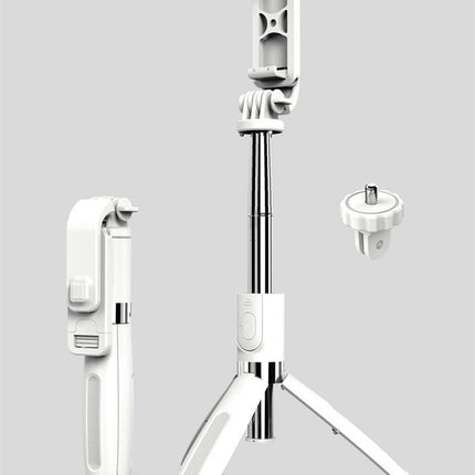 Compatible with Apple, Tripod Selfie Stick Mobile Universal Live Triangle Bracket One Bluetooth Selfie Artifact - 𝓢𝓱𝓸𝓹𝓵𝓮𝓬𝔂
