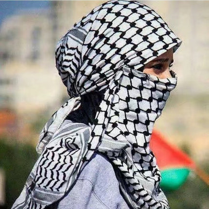 Men's Keffiyeh Jacquard Warp Knitting - 𝓢𝓱𝓸𝓹𝓵𝓮𝓬𝔂